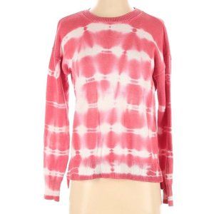 Design History Tie Dye Pink Horizontal Sweater NWT